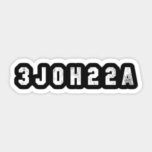 3J0H22A | License Plate Design Sticker